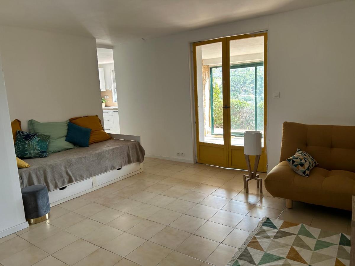 Grand T2 Bis Avec Terrasse Et Vue Apartment Portel-des-Corbieres Luaran gambar