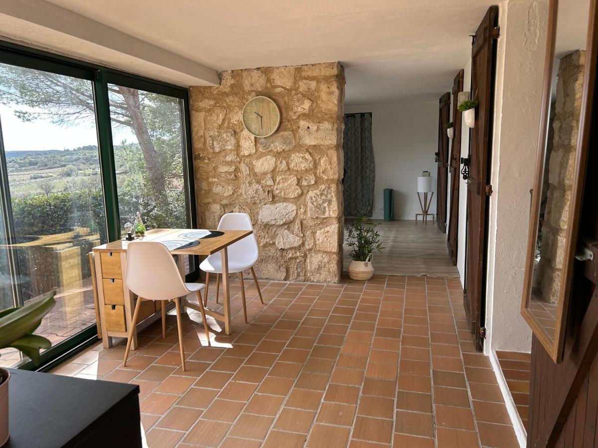Grand T2 Bis Avec Terrasse Et Vue Apartment Portel-des-Corbieres Luaran gambar